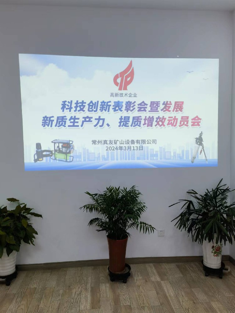 “国家高新技术企业”荣誉表彰 暨科技创新、发展新质生产力、提质增效动员会